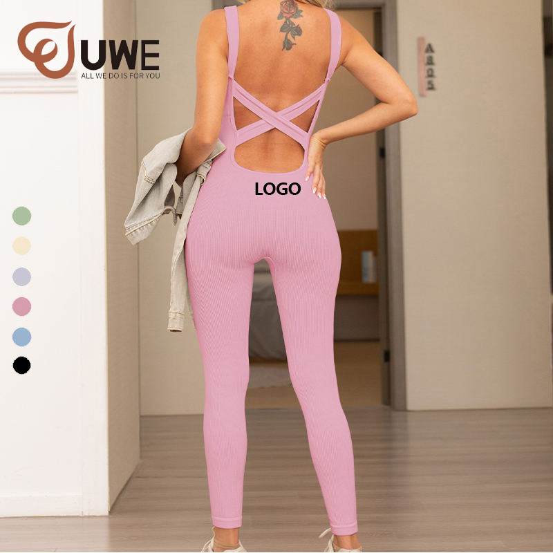 Yoga Jumpsuit Butt lift Active Wear Fitness Sports Gym Clothing