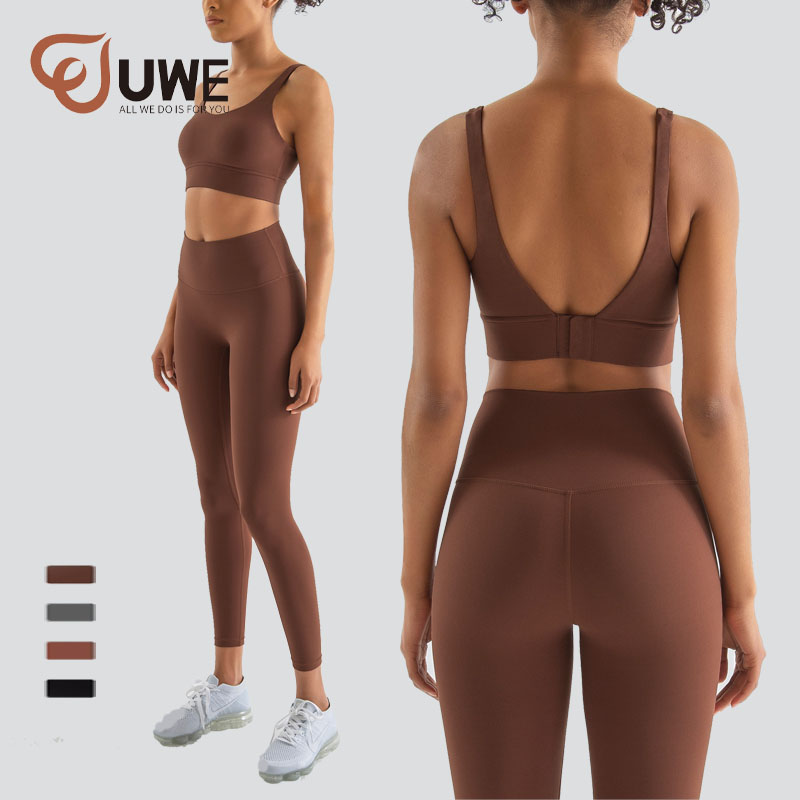 ຊຸດ Yoga Fitness & Yoga Wear Adjustable Sports Bra ແລະ Gym leggings