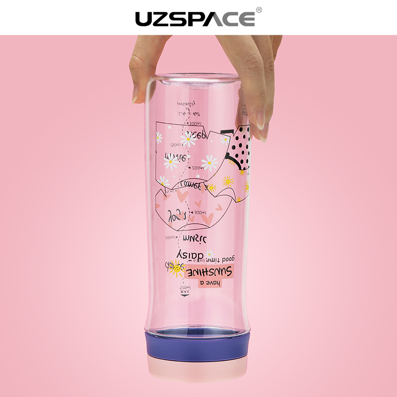 Wholesale UZSPACE New Tritan Women Reuseable BPA Free drinking