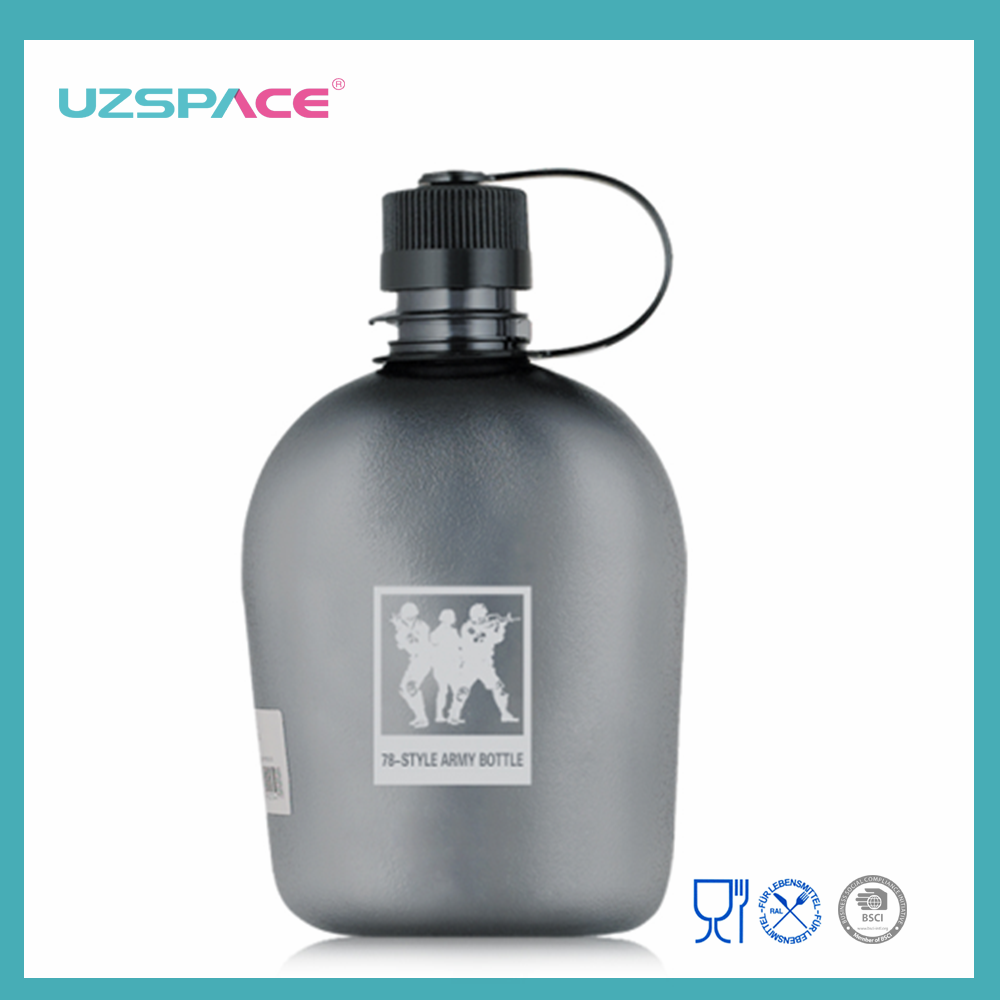 Produttore e fornitore di bottiglie d'acqua per mensa militare Tritan a  tenuta stagna UZSPACE da 1 litro all'ingrosso