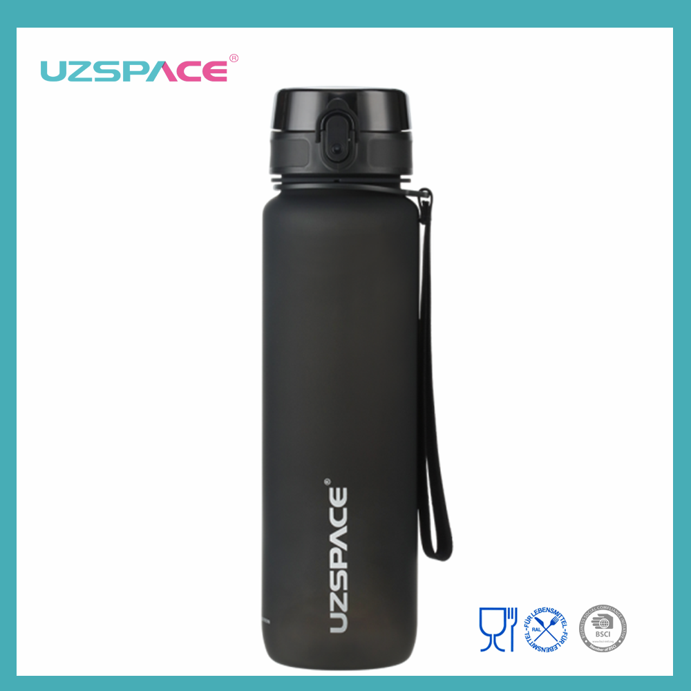 Amaozn Bestseller 1000ml/32OZ Frosted Hydration Measured Leak proof Water Bottle With Logo Featured Image