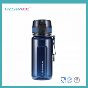 350 мл UZSPACE спортивна пластикова пляшка для води LFGB без тритану BPA