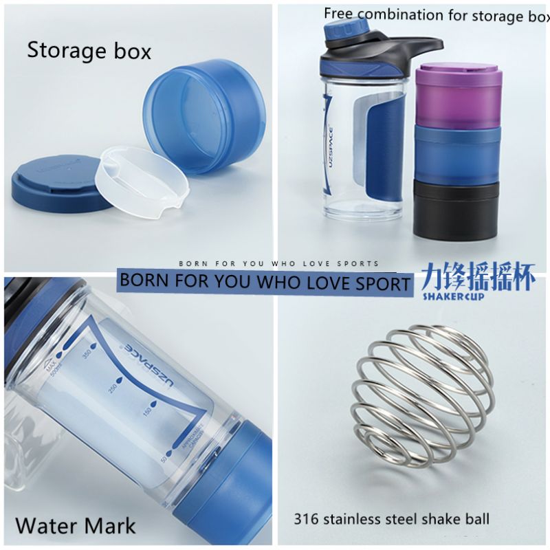Buy Wholesale China Sports Protein Shaker Bottle For Protein Mixes
