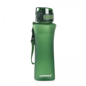 Герметичні пластикові пляшки для води UZSPACE без вмісту тритану BPA, 500 мл