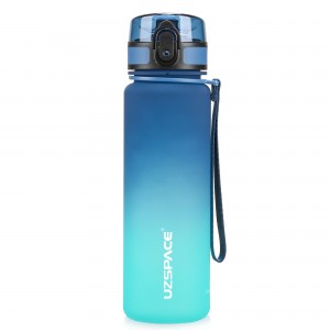 UZSPACE 500 мл Мотиваційна градієнтна пляшка для води з розкладом із маркером часу