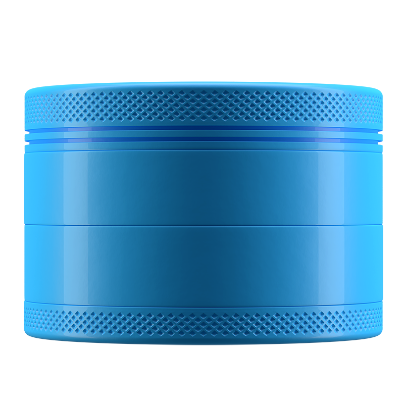 blue ceramic grinder