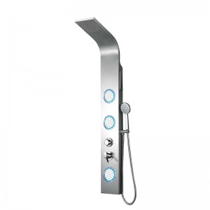 304 Stainless Steel Aqua Jet Steam Massage Shower Room Control Panel