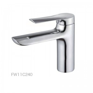 Bathroom Mixer Brass Body Chrome Plated Basin Faucet Taps