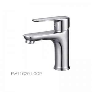 Bathroom Mixer Brass Body Chrome Plated Basin Faucet Taps