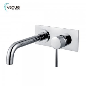 Factory Promotional Chrome Kitchen Faucet - Bathroom Wall Mounted Taps With Thermostatic Switch Mixer Diverter – Vogueshower