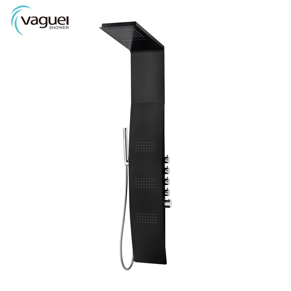 2022 High quality Thermostatic Bamboo Shower Panel - Hot Sale Wall Bathroom Massage Panel Shower – Vogueshower