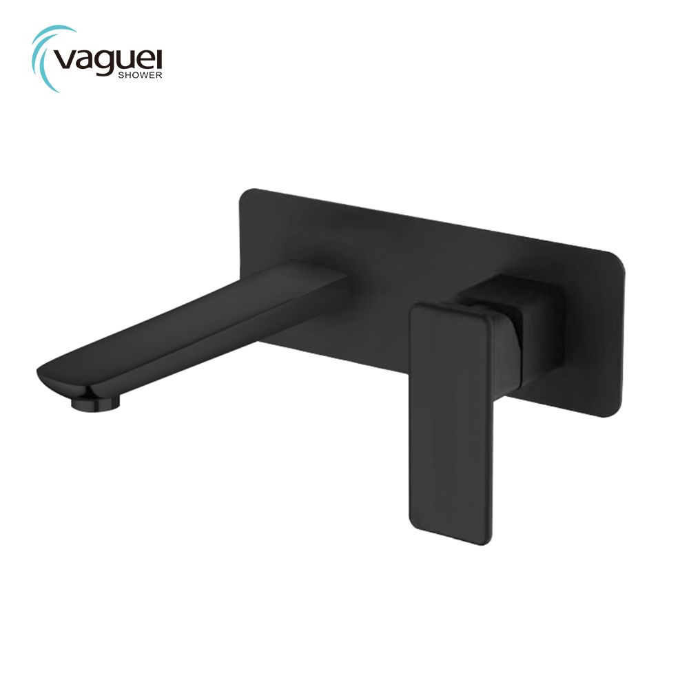 Hot Sale for Kitchen Faucet Industrial - Luxury Black Sanitary Brass Body Water Taps Faucet Bathroom – Vogueshower