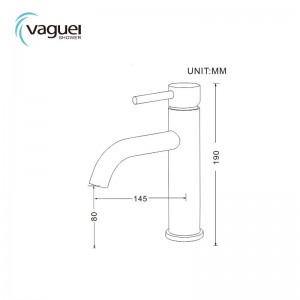 Modern Design Stainless Steel Basin Faucets Water Filter Faucet Bathroom