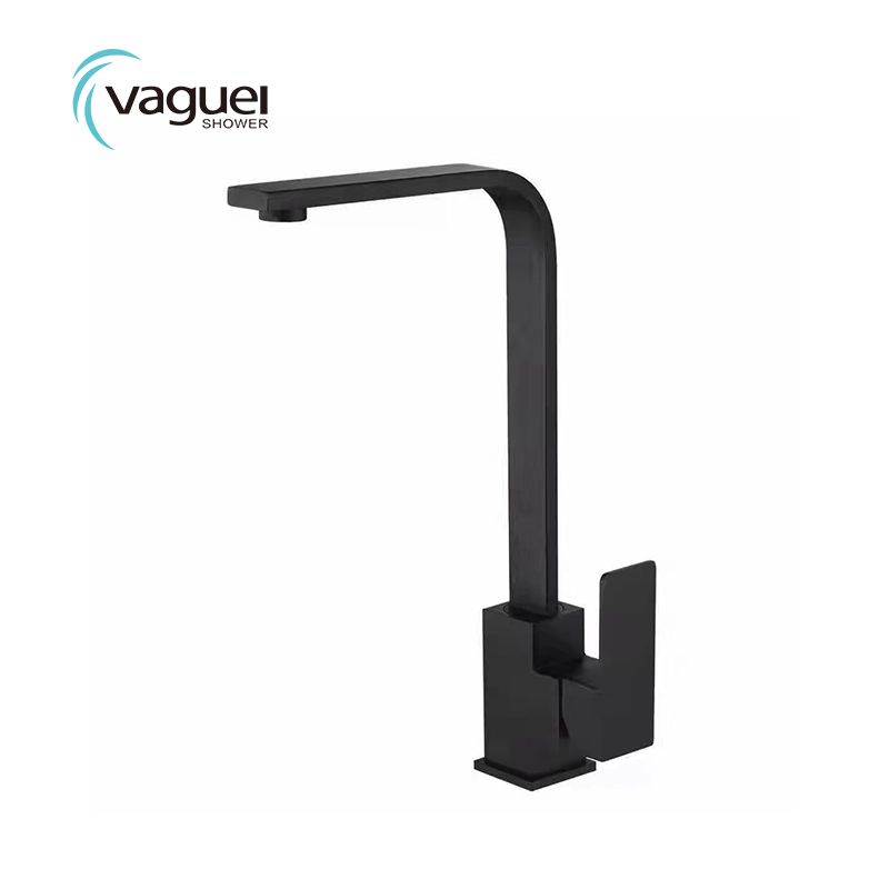 Factory supplied Best Pull Out Kitchen Faucets - Vaguel Black Stainless Steel Exquisite Faucets Water Tap – Vogueshower