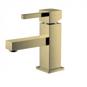 Vaguel Contemporary Bathroom And Cloakroom Brass Chrome Polish Small Basin Kitchen Mixer Taps