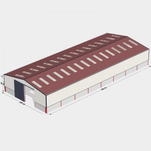 New Fashion Design for Pre Engineered Steel Building - Fast Assembled Prefab Building Construction Steel Structural Warehouse – Vanhe