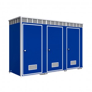 What should I pay attention to when moving a mobile toilet?