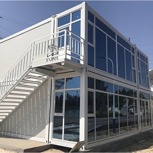 What are the main characteristics of container villas?