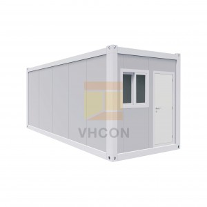 VHCON X4 High Quality Refugee Camp Medical Quick Assemble Modular Flat Pack Folding Container House Price
