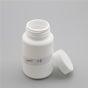 BPA Free 120ML Plastic Bottle Packaging For Vitamin E Oil Health Care Product Jar