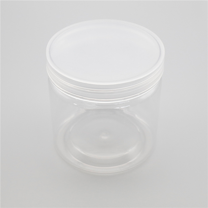 Factory Direct Sale 2oz 3oz 4oz 5oz 8oz 500ml 1000ml Food Honey Cookie Plastic Jar With Lid Featured Image