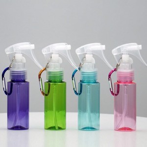 Buy Wholesale Empty Hand Sanitizer Bottle Suppliers –  Round Shape Mist Trigger 60ML Spray Bottle With Keychain – Vansion