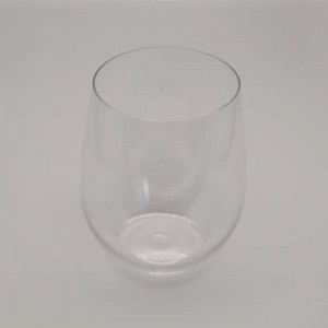 Unbreakable 16oz450ml Tritan Stemless Plastic Wine Cups