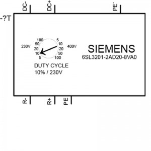 Siemens V20 6SL3201-2AD20-8VA0