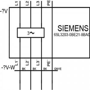 Siemens G120 6SL3203-0BE21-8BA0