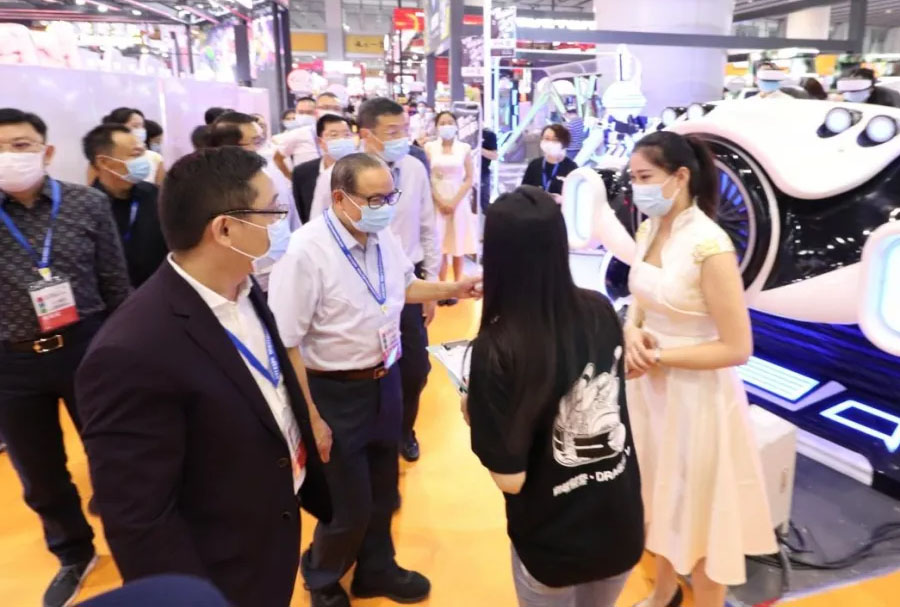VART VR——Enthusiasm on the first day of 2021 GTI exhibition.