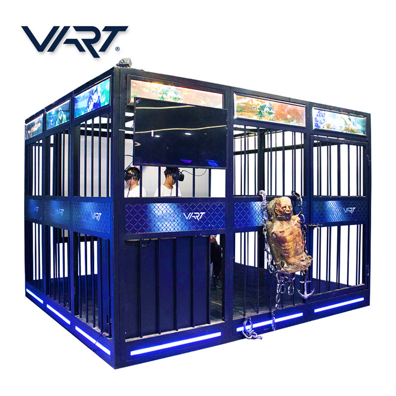 High Quality Immersive Interactive Virtual Reality Walking Shooting Space Game Vr Simulator 9d Vr Standing Platform with HTC Vive Glasses
