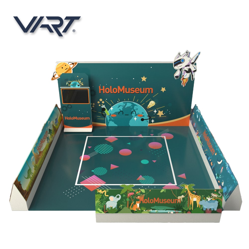 Virtual Arcade Machine Multiplayer Mixed Reality Equipment MR Holographic Museum – Longcheng