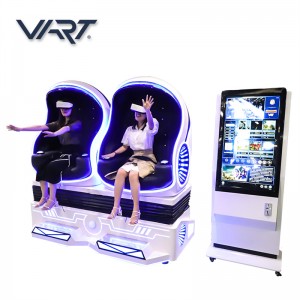 Kínai arany beszállító Kínában: Two Egg Seats Vr Game Simulator 9d Vr Cinema 9d Vr sisakkal