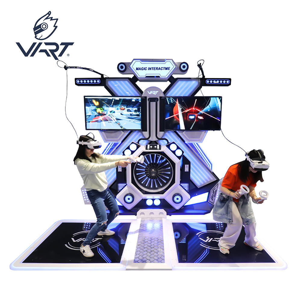 VR マシン 2 プレーヤー VR スタンディング プラットフォーム