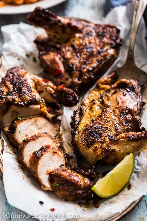 10 Must-Try Asian Grilling and BBQ Recipes– Grilled Chicken Breast with Black Bean Sauce
