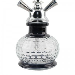 New small hookah set Arabian hookah pipe glass fittings double pipe shisha.