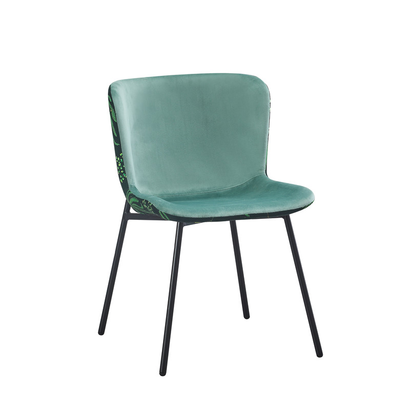 HLDC-2008-Zelená sada jídelních židlí, 4 ks