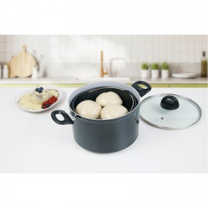 Best Price on Miniature Frying Pan - 3pcs Multifunction Pasta Pot Set with Filter Basket – Happy Cooking