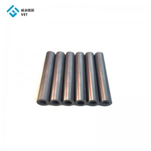Custom Design isostatic graphite tubes/ tube for parts