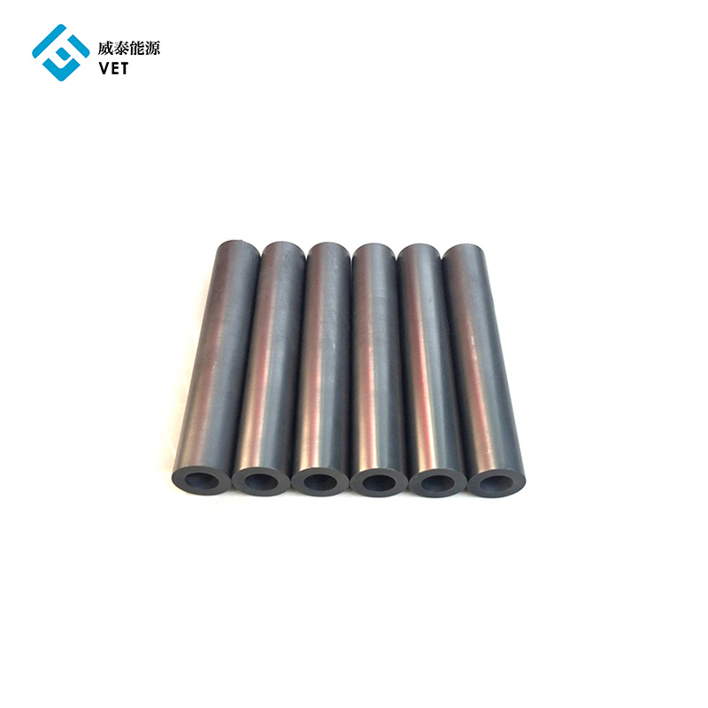Factory directly supply Carbon Piston Ring - Low price graphite tube, low porosity large diameter graphite tube  – VET Energy
