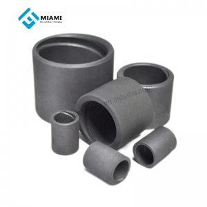 Customized wear resistant carbon bushing high purity graphite bushing