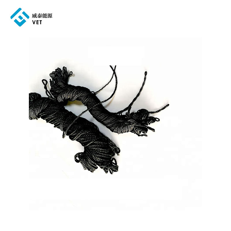 Chinese Professional Graphite Mold - Diameter 2mm graphite rope  – VET Energy