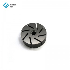 Factory Supply China Anti-Oxidation Coating Graphite Rotor for Aluminum Working Tools Degassing