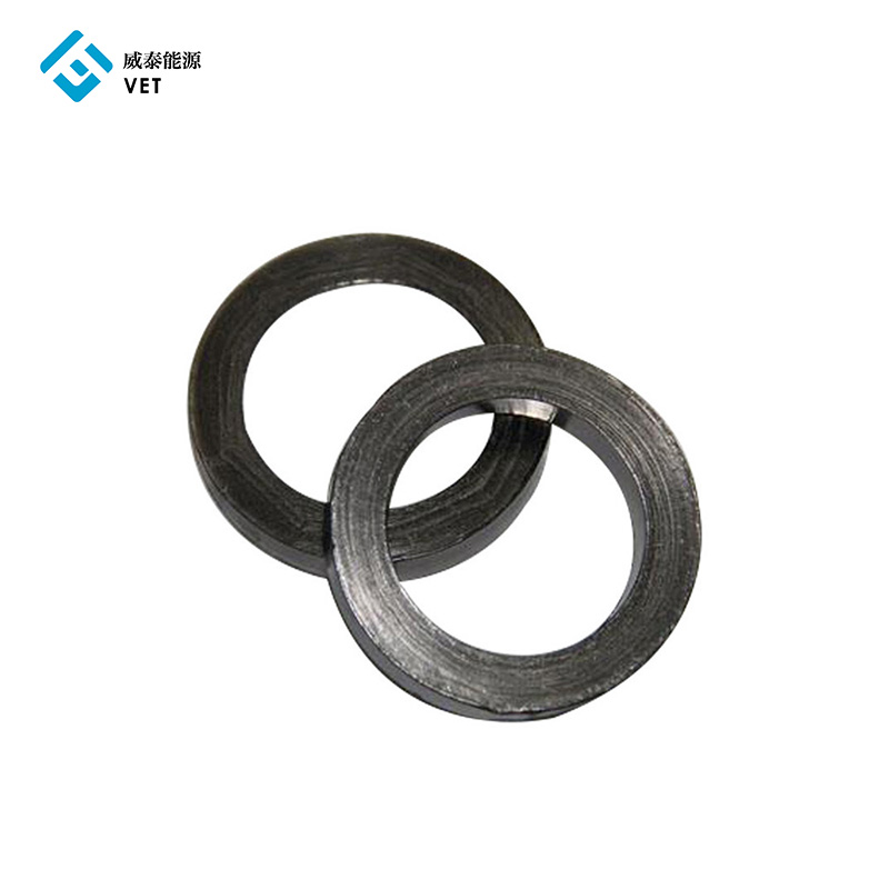 Good quality Rigid Carbon Felt - High strength machined graphite rings, machinary ring  – VET Energy