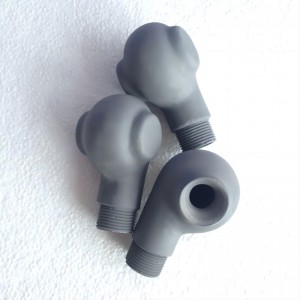 China Cheap price Refractory Wear Resistance Reaction Sintered Silicon Carbide Sic Nozzle