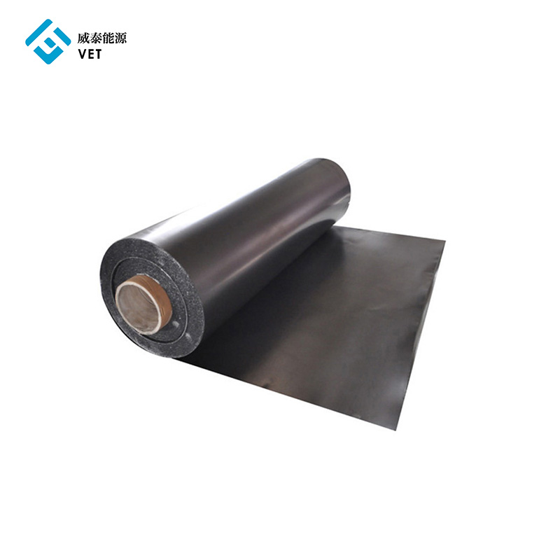 2017 China New Design Graphite Hard Felt - High density carbon hopg flexible graphite film with heat-sink reinforced pgs  – VET Energy