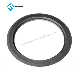 Industrial graphite seal ring high temperature resistant graphite ring