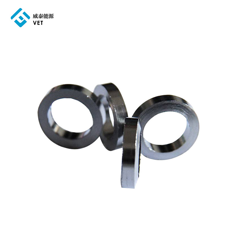 Reasonable price Graphite Felt - Soft carbon ring, graphite rings for sealing  – VET Energy