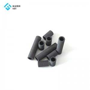 Factory Promotional Carbon Graphite Tube for Industrial Furnace Heat Exchanger Metal Casting From Manufacturer