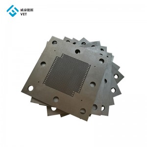 Wholesale OEM/ODM High Conductivity Graphite Bipolar Plate for Fuel Cell